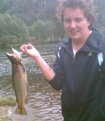 Sebastian tok kilosfisken!